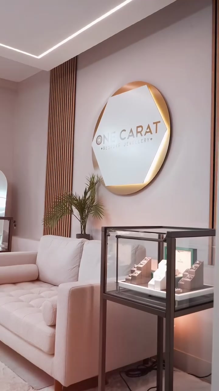 Inside the private showroom — by appointment only.